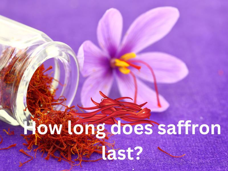 How long does saffron last