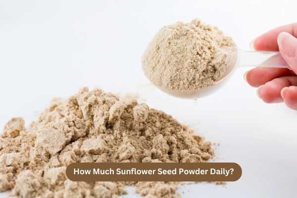 How Much Sunflower Seed Powder Daily