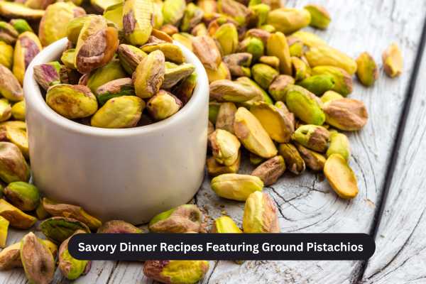 Savory Dinner Recipes Featuring Ground Pistachios