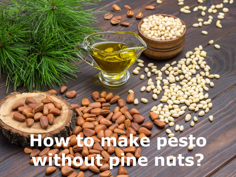 how to make pesto without pine nuts