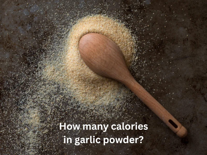 How many calories in garlic powder