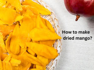 how to make dried mango