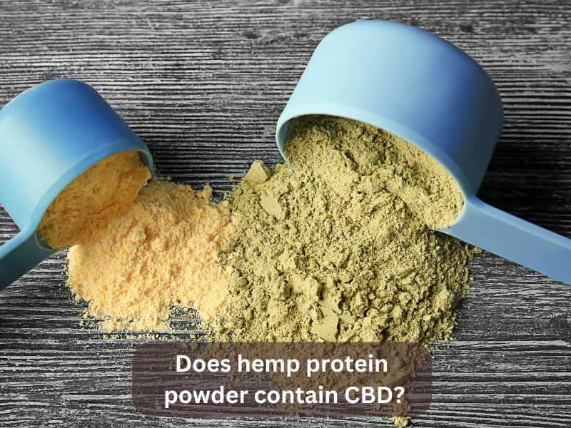 Does hemp protein powder contain CBD