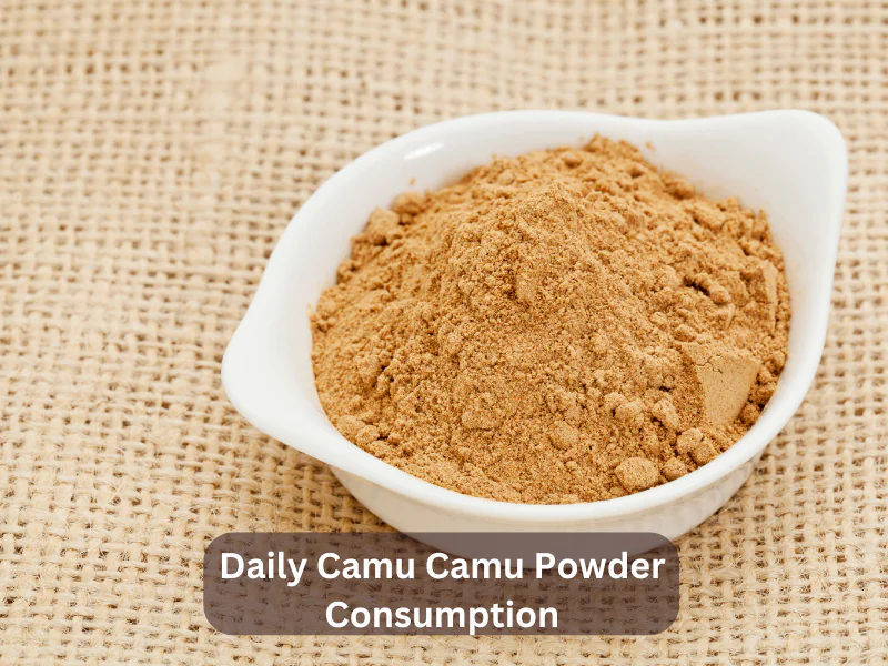 How Much Camu Camu Powder Per Day