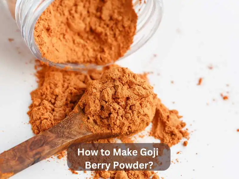 How to Make Goji Berry Powder